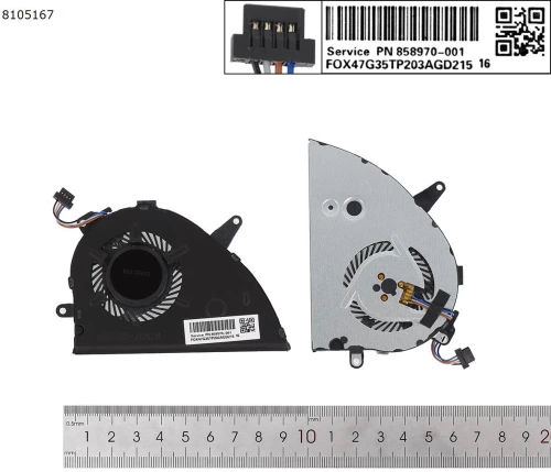 Fan Ανεμιστηράκι HP 15-CW0013NV
