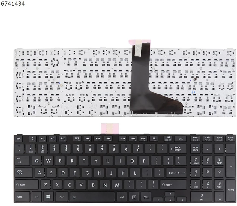 Πληκτρολόγιο Keyboard Toshiba SATELLITE C50D-A C50-A-1FW C55-A-1NK