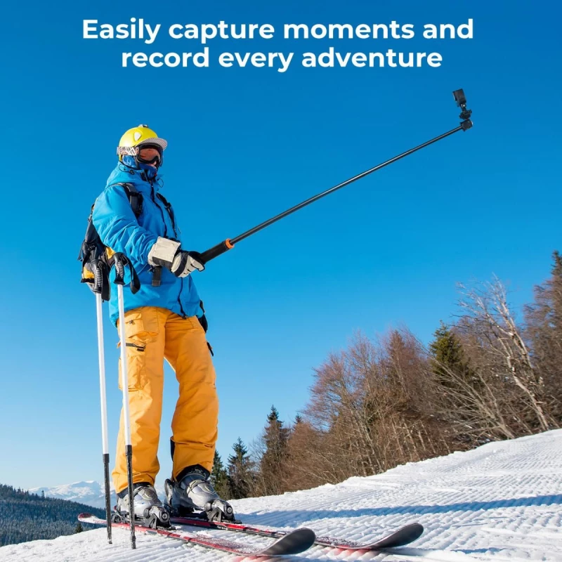 K&F Concept MS-04 Tripod For Cameras, Action Cameras, Phone with Bluetooth Remote Control (KF09.127)