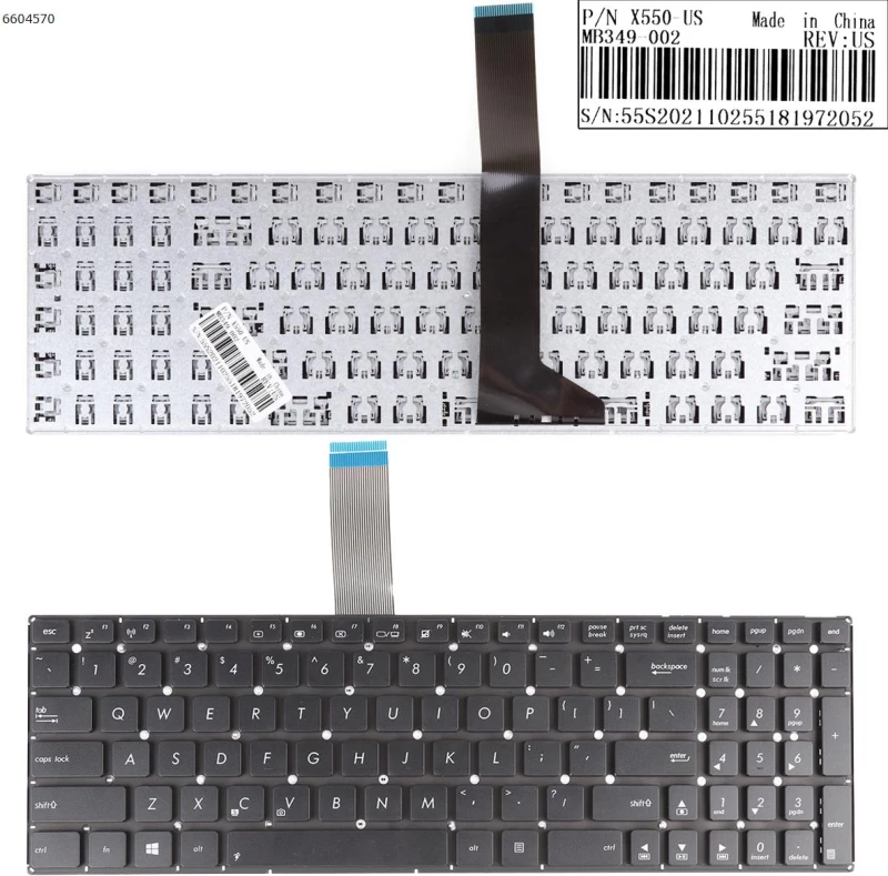Πληκτρολόγιο Keyboard Asus S550 S550C X501 X501A