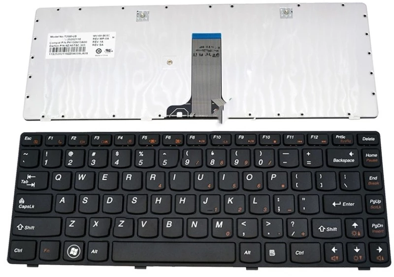 Πληκτρολόγιο Keyboard Lenovo Z380 Z480 Z485