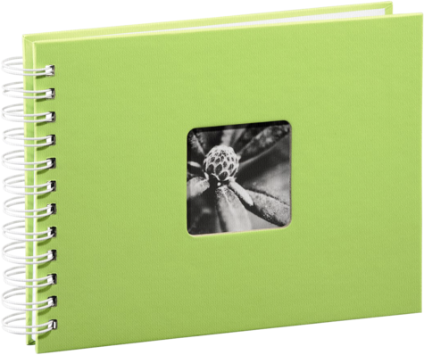 Hama Fine Art Spiral kiwi 24x17 50 white Pages