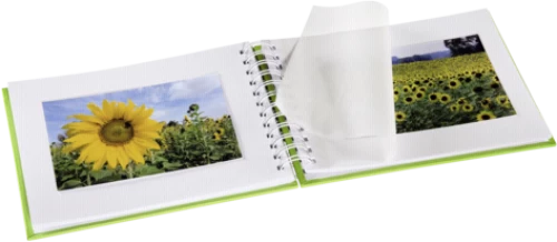 Hama Fine Art Spiral kiwi 24x17 50 white Pages