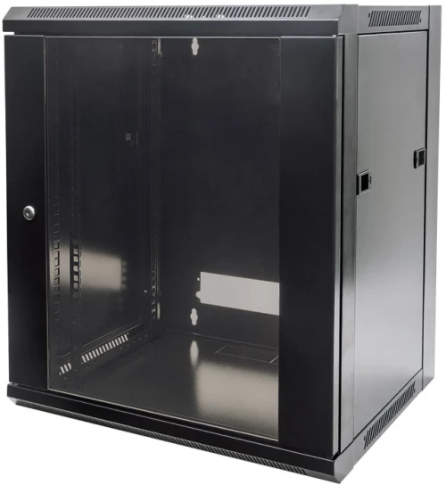 INTELLINET Επιτοίχια καμπίνα 19'' 12U (570x450mm) BLACK
