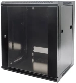 INTELLINET Επιτοίχια καμπίνα 19'' 12U (570x450mm) BLACK