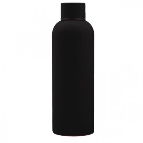 Μπουκάλι Θερμός Ανοξείδωτο 500ml - Μαύρο