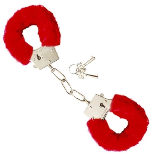 Hand Cuffs - Red