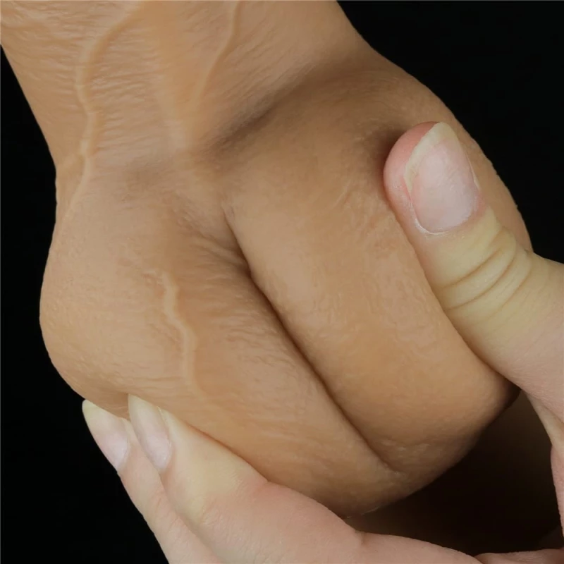 Lovetoy 9.5'' Handle Realistic Cock Flesh