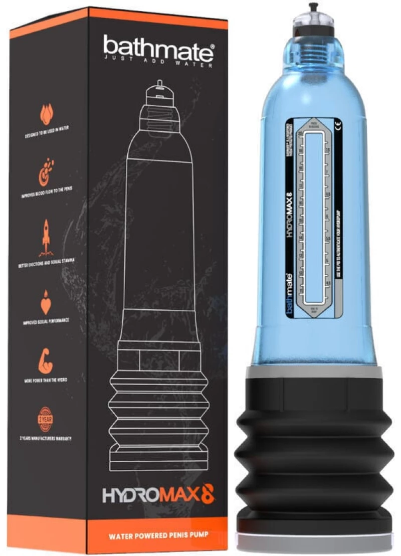 Bathmate Masturbator Hydromax8 - Blue