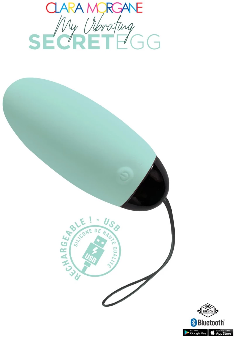 Clara Morgane My Vibrating Secret EGG Turquoise
