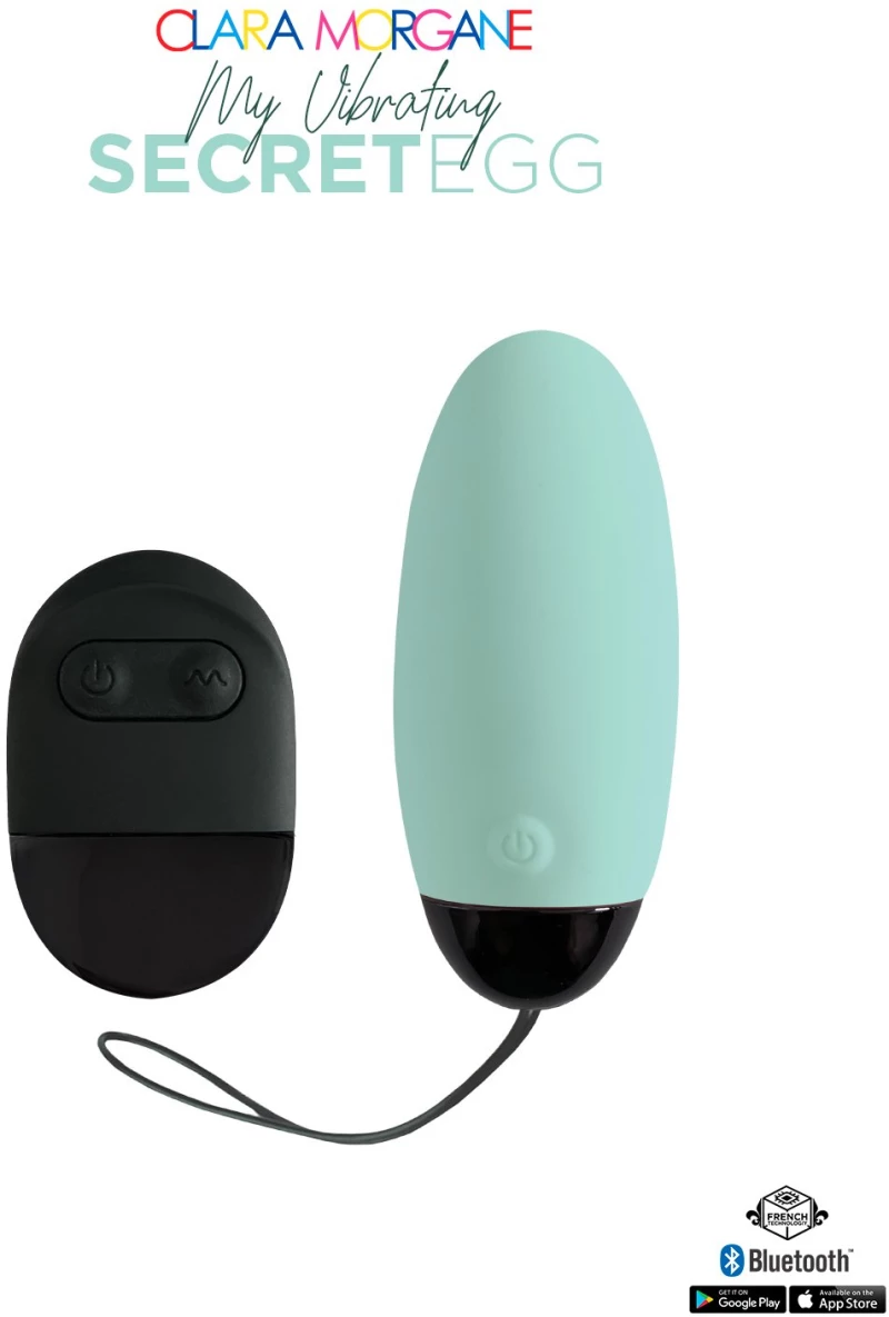 Clara Morgane My Vibrating Secret EGG Turquoise