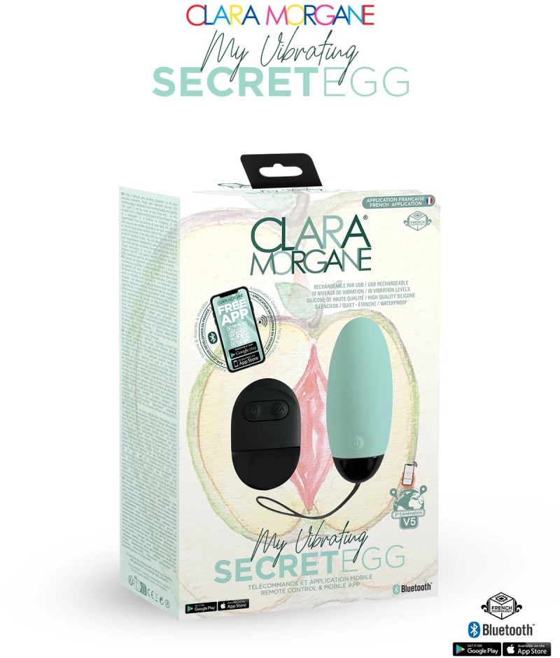 Clara Morgane My Vibrating Secret EGG Turquoise