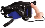 SEXXBIAN 5" VIBRATING DONG & HARNESS