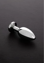 Jeweled Butt Plug PINK - Medium