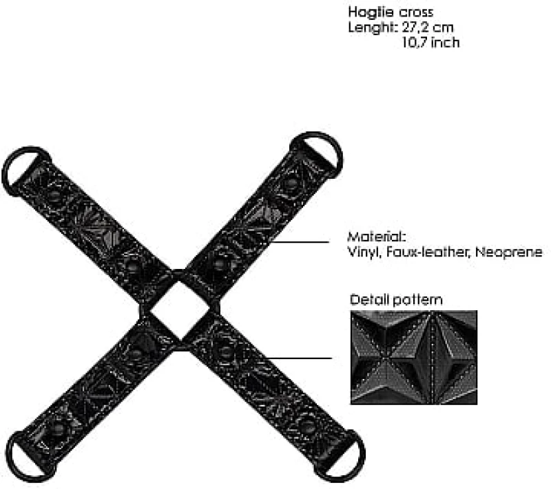Luxury Hogtie - Black