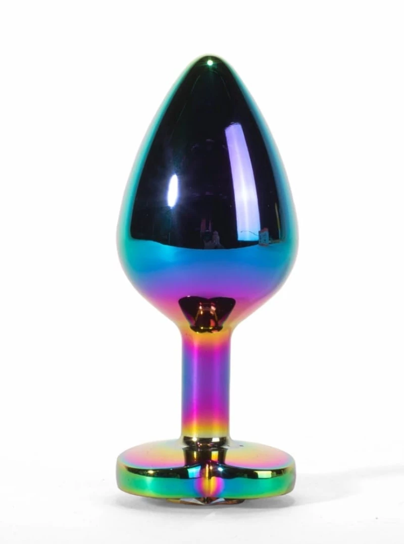 X-MEN Secret Shine Metal Butt Plug Rainbowheart S
