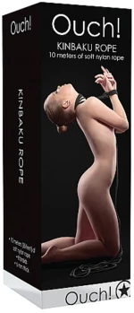 Ouch Kinbaku Rope - 10m - Black