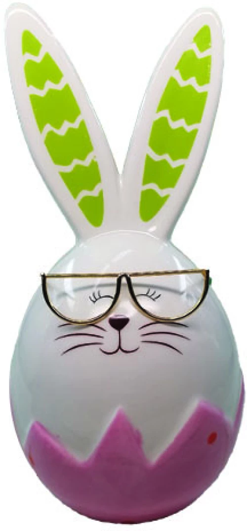 Διακοσμητικό λαγουδάκι κεραμικό 20cm 10502163