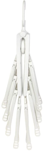 Πτυσσόμενη Κρεμάστρα Ρούχων 8 Θέσεων 42 x 52 x 58 cm JE CHERCHE UNE IDEE ME2603