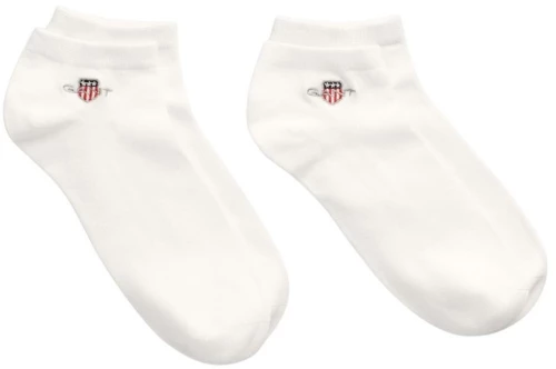 ΚΑΛΤΣΕΣ GANT 2-Pack Shield Ankle 3597-65845191, Χρώμα WHITE