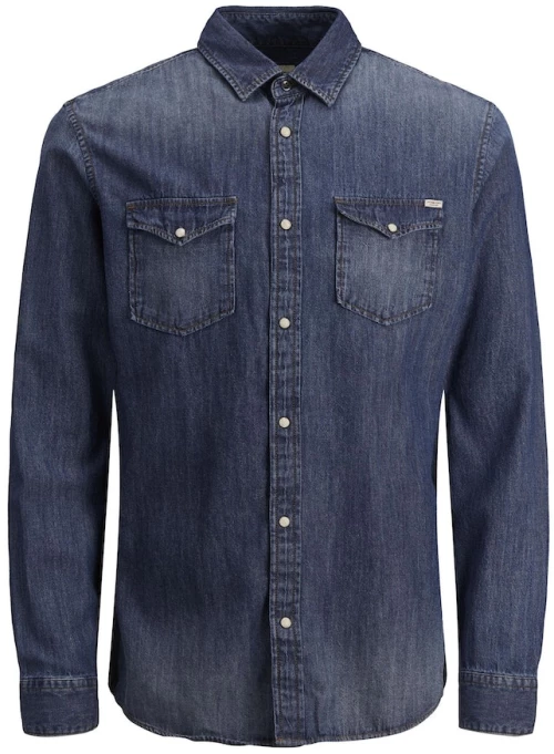 Πουκάμισο denim "Esheridan" μπλε (Μπλε)