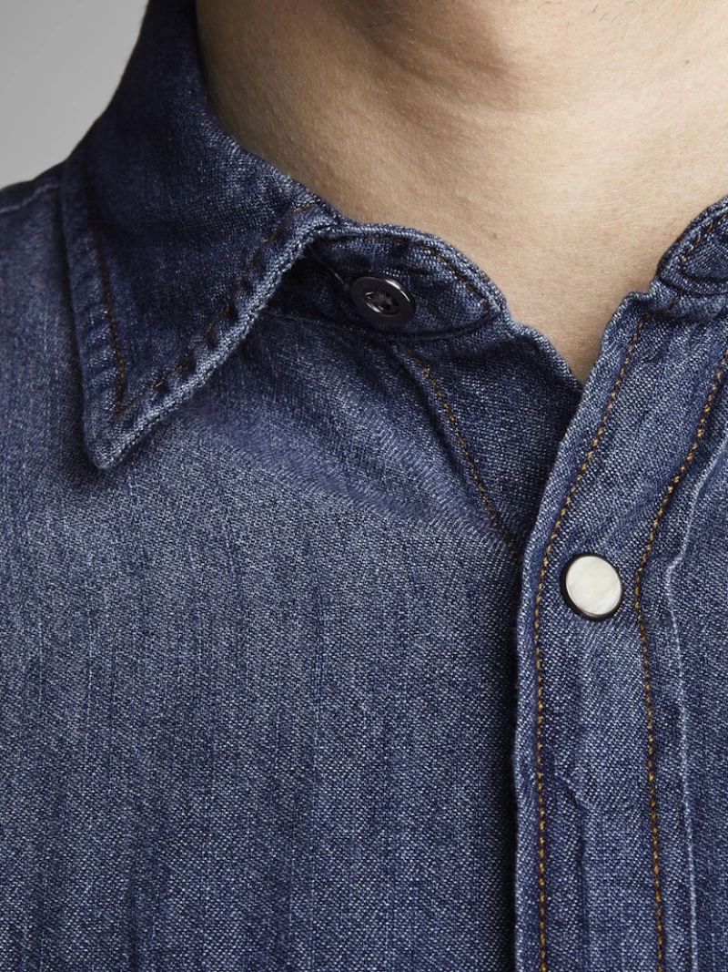Πουκάμισο denim "Esheridan" μπλε (Μπλε)
