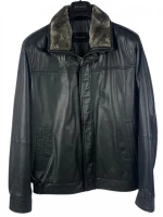 ΜΠΟΥΦΑΝ GUY LAROCHE ΑΠΟ ΔΕΡΜΑ 3485-65847668, Χρώμα BLACK