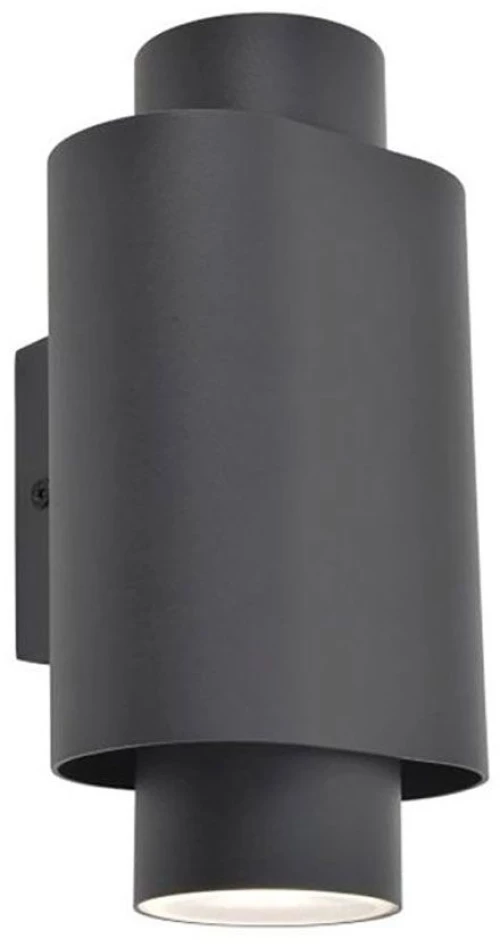 Φωτιστικό Τοίχου Up & Down Cypres 6604002118 10,9x9,6x20,2cm GU10 LED 2x7W Dark Grey Lutec