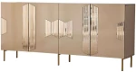 Μπουφές Vienna 552NOS1811 180x40x80cm Bronze-Gold Mdf