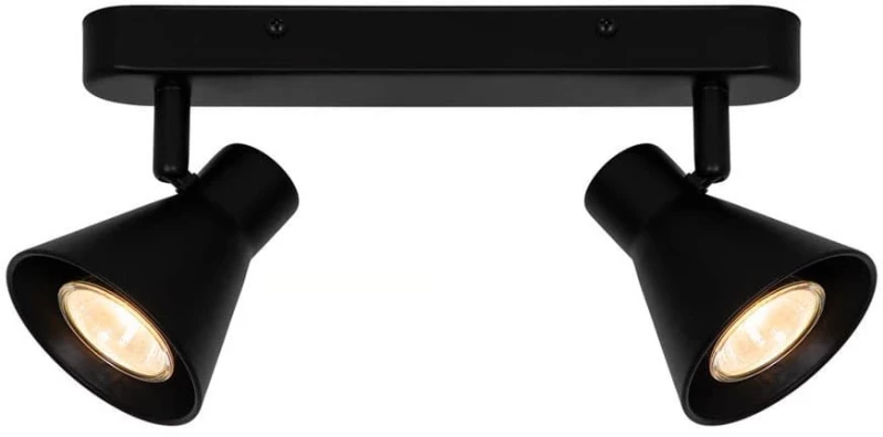 Φωτιστικό Οροφής - Spot Eik 2 45770103 GU10 15x26cm Black Nordlux