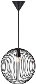 Φωτιστικό Οροφής Κρεμαστό Beroni 35 2213303003 E27 33x35cm Black Nordlux
