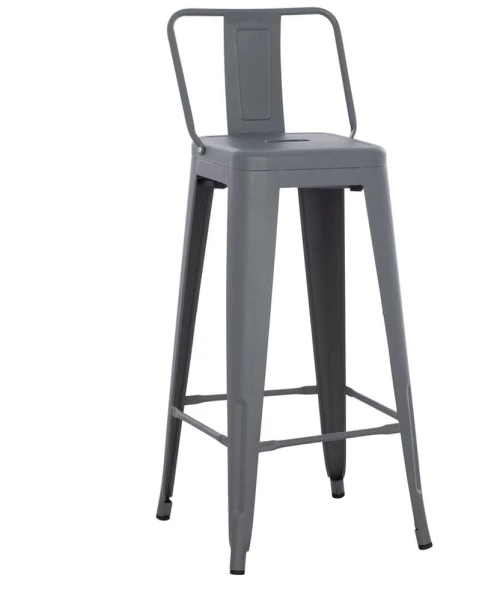 Σκαμπό Melita HM8643.10 43x43x100cm Grey