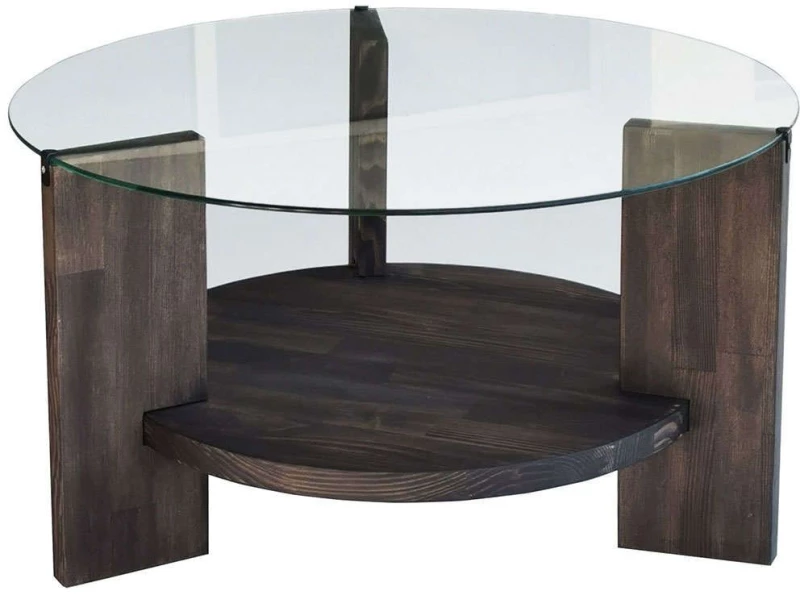 Τραπέζι Σαλονιού Mondo 552NOS1457 75x75x40cm Anthracite