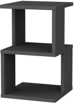 Κομοδίνο Carter 322RTC1631 29,6x29,6x49,4cm Anthracite