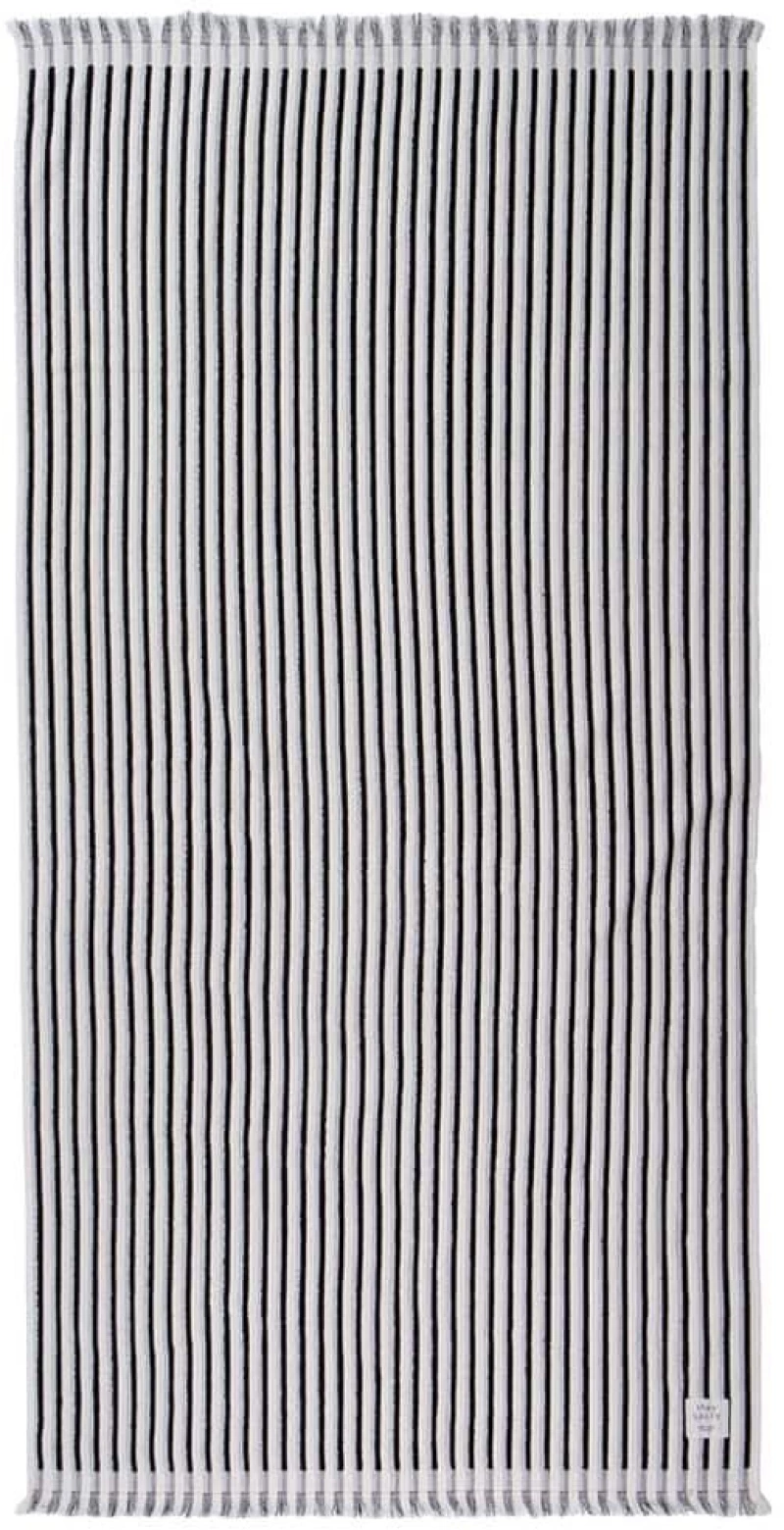 Πετσέτα Θαλάσσης Elveria Black Nef-Nef Θαλάσσης 90x170cm 100% Βαμβάκι