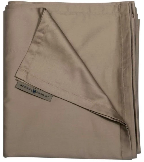 Σεντόνι 2258 Taupe Greenwich Polo Club King Size 270x280cm 100% Βαμβακοσατέν
