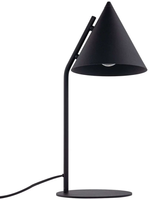 Φωτιστικό Επιτραπέζιο Cono 16009 23x49cm 1xE27 15W Black TK Lighting