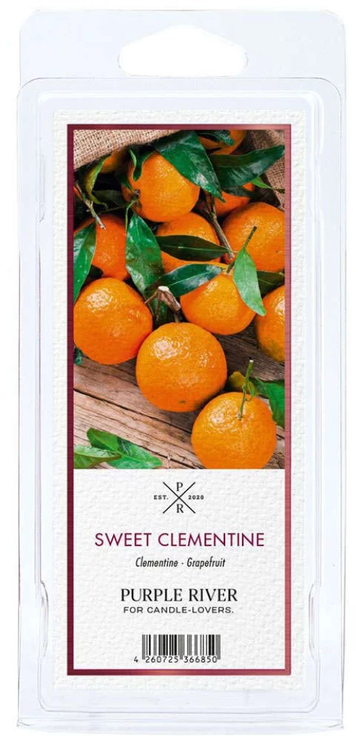 Αρωματική Μπάρα Wax Melt Sweet Clementine A1481 50gr Multi Purple River Κερί Σόγιας