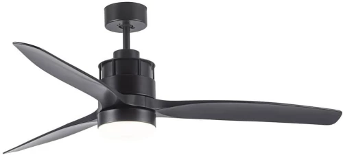 Ανεμιστήρας Οροφής Με Φως 01415 3000K, 4000K, 5000K 132x43cm Black Luma Διάμετρος 132cm