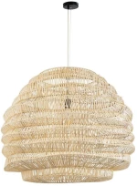 Φωτιστικό Οροφής Κρεμαστό Oregon 02207 Boho 1xE27 IP20 80x65cm Beige GloboStar