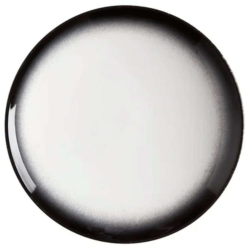 Πιάτο Φαγητού Coupe Granite Caviar AX0252 27cm White-Black Maxwell&Williams Πορσελάνη