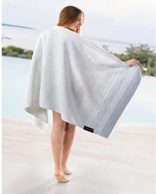 Πετσέτα Θαλάσσης Serenity Marine Guy Laroche Θαλάσσης 90x180cm 100% Βαμβάκι