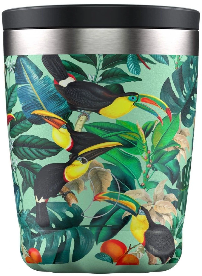 Ποτήρι Θερμός CC Tropical Toucan 340ml Green-Multi Chilly’s