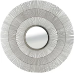 Καθρέπτης Τοίχου Odd 11-0326 76x76x4cm Silver Αλουμίνιο,Γυαλί
