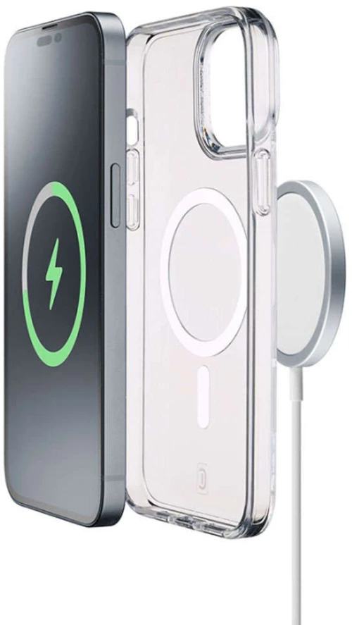 Θήκη Back Cover Magsafe Για iPhone 15 Pro Max GLOSSMAGIPH15PRMT Clear Cellular Line