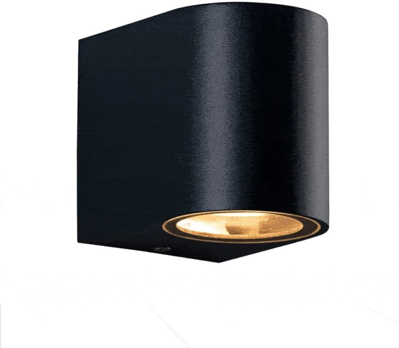 Φωτιστικό Tοίχου - Σποτ LG2201GU10B 35W GU10 IP65 Black Aca