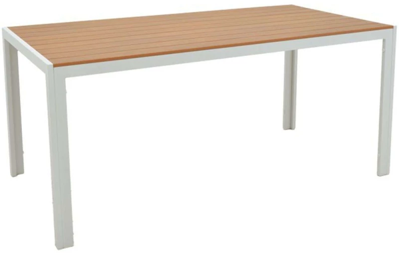 Τραπέζι Nares 152-000031 180x90x72,5cm White-Natural
