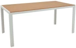 Τραπέζι Nares 152-000031 180x90x72,5cm White-Natural