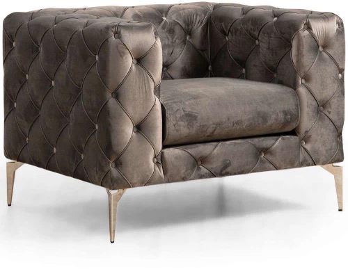 Πολυθρόνα Como 569HLN1507 108x90x70cm Anthracite