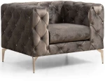 Πολυθρόνα Como 569HLN1507 108x90x70cm Anthracite